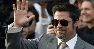 Brad, Quentin arrive in Berlin for Inglorious Bastards